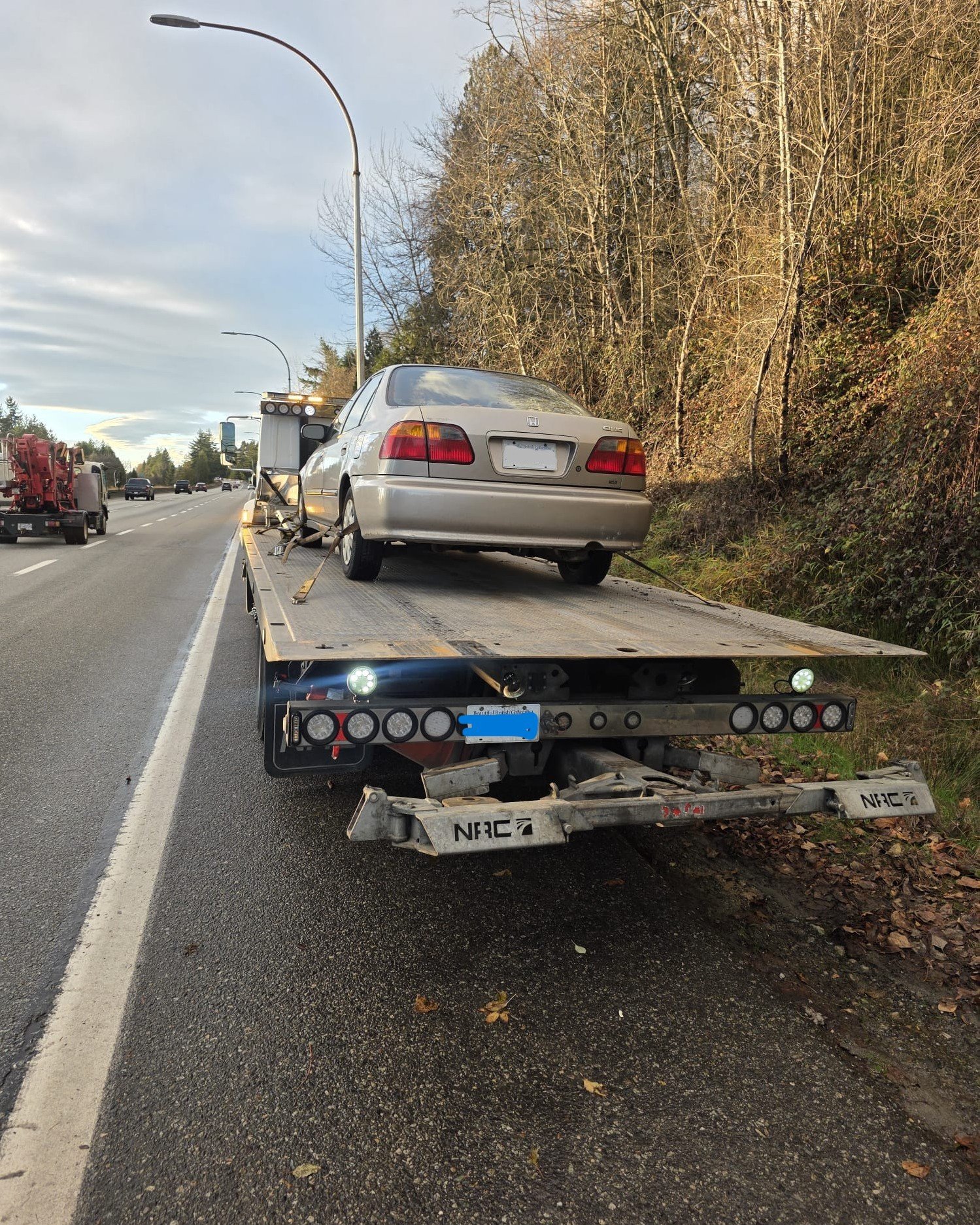 Free car towing Vancouver