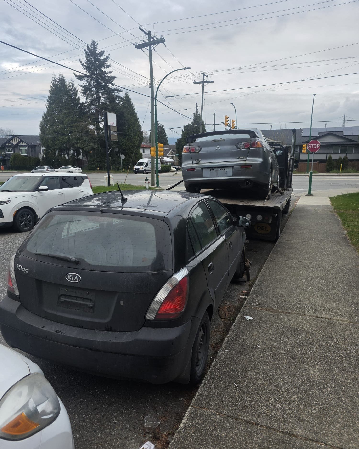 Old scrap car pickup Vancouver